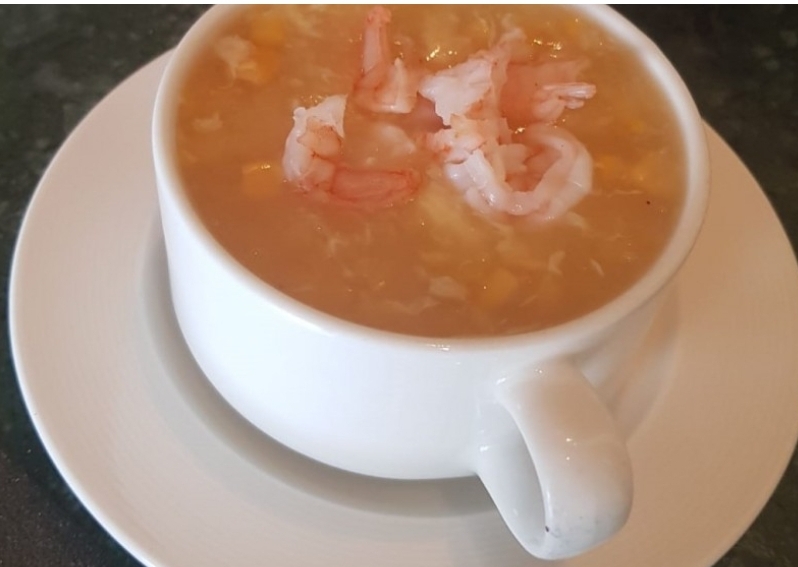Sweet Corn Prawn / Crab Soup