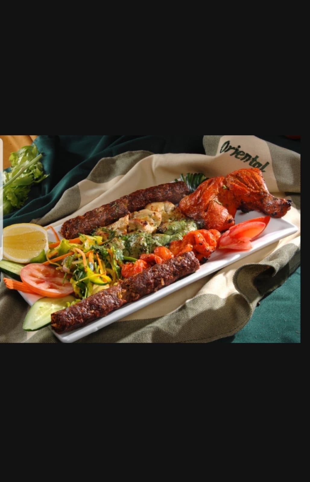 Oriental Special Assorted Kabab